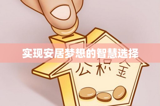肥城实现安居梦想的智慧选择